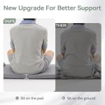 TANSTRIDER Double Sleeping Pad for Camping,Self Inflating Sleeping Mat with Pillow and Built-in Foot Pump 4-Season Backpacking Adult Form Pads for Camp/Travel/Tent/Hiking