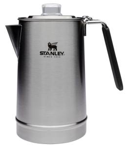STANLEY Hold Tight Percolator Coffee Pot 1.1 qt | Stainless Steel 6 Cup Coffee Maker | Stove Top or Open Fire | Backpacking, Camping, Hiking Cookware | BPA-Free | Stainless Steel