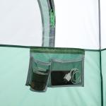 Amazon Basics 4-Person Instant Camping Tent with Rainfly, Weather-Resistant, Quick Setup, Green