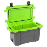 Pelican 70 Quart Elite Cooler (Dark Grey/Green)