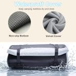 TokSay Foam Camping Mattress - Portable Roll Up Sleeping Pad for Car, Tent, Cot & Floor - Waterproof, Comfortable & Compact with Travel Bag (Cot: 72X24)