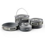 Naturehike Camping Cookware Set Mess Kit for Backpacking Gear, Camp Cooking Set, Camping Pots and Pans Set for Outdoor Backpacking Camping Hiking Picnic