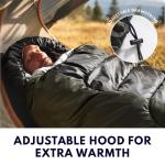 TANSTRIDER 25 Degree XXL Sleeping Bags for Adults Cold Weather,Camping Sleeping Bag for Kids with Compression Sack,4 Season Camping Essentials Gear for Hiking,Traveling,Outdoor,Backpacking