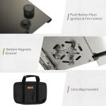 Naturehike Camping Gas Stove for IGT Table, Folding Isobutane Stove with Carry Bag, Portable Camp Stove for Outdoor Car Camping Cooking Tailgating