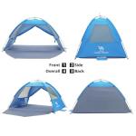 CAMEL CROWN 3/6 Person Camping Tent, Waterproof Windproof Easy Setup, Silver-Coated Fabric with UPF Sun Protection,Portable Family Tent with 2 Mesh Windows & 2 Doors for Outdoor Hiking