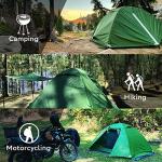 Clostnature Polaris Lightweight Backpacking Tent - 2 Person Ultralight Waterproof Camping Tent, 3 Season Large Size Easy Setup Tent for Family, Outdoor, Hiking and Mountaineering