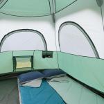 Amazon Basics 8-Person Instant Camping Tent with Rainfly, Weather-Resistant, Quick Setup, Room Divider Excluded