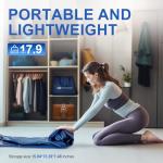 TANSTRIDER Queen Air Mattress with Built in Pump,18" Raised Blow up Air Bed,3 Mins Quick Self-Inflation/Deflation, Inflatable Mattress for Camping/Home/Guests/Travel (Navy)