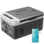 EUHOMY 12 Volt Refrigerator, 12 Quart (10L) Compressor Electric Cooler APP Control, Car Fridge 12/24V DC & 120-240V AC, Car Refrigerator -4℉~68℉, Portable Freezer for RV, Travel, Camping