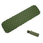 Ultralight Waterproof Inflatable Sleeping Pad with Storage Bag – 75.6”L×22.8”W×1.98”Th Single Air Mattress for Camping/Backpacking/Hiking/Traveling (Green, Single)