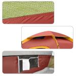 UNP 2-Person Portable Dome Tent, Easy Set-Up, Lightweight, Red, 4 Season, Camping & Hiking