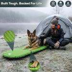 Gear Doctors ApolloAir 5.2 R-Value [17oz] Ultralight Insulated Inflatable Camping Sleeping Pad — Backpacking Sleeping Pad — Camping Mattress Compact Lightweight for Hiking—Air Mattress for Backpacking