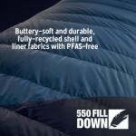 Kelty Cosmic 20 Down Mummy Sleeping Bag for Backpacking, Campers, 550 Fill Power, Recycled Fabrics with PFAS-Free DWR, Designed in Sunny Colorado, USA, 2024 Model (Regular)