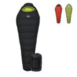 Teton LEEF Lightweight Mummy Sleeping Bag Perfect for Camping, Hiking, and Backpacking; Cold Weather Option, Compression Sack Included - Black & Sage, 0F