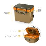 RTIC Ultra-Light 22 Quart Hard Cooler Insulated Portable Ice Chest Box for Drink, Beverage, Beach, Camping, Picnic, Fishing, Boat, Barbecue, 30% Lighter Than Rotomolded Coolers, Trailblazer