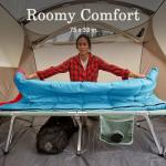 Coleman Flatlands 30/40/50°F Sleeping Bag, Made from 100% Recycled Material, Big & Tall Options, Cool-Weather Sleeping Bag for Camping, Sleepovers, Guests & More