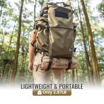 ONETIGRIS OasisFlex Camping Chair,Portable Chair with Carry Bag,Great for Camping,Beach,Picnic,Park,Lawn,Sports and Outdoor Events