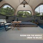 CAMEL CROWN Instant Tents for Camping 2-4 Person Tent Waterproof Easy Setup Sets Up in 60 Seconds Backpacking Tents with Carry Bag for Outdoor Hiking Sandy Brown