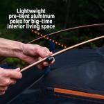 Kelty Late Start 2P Backpacking Tent – Lightweight Two Man Camping Tent Shelter with Quickcorners, Aluminum Poles, Waterproof Poly Fly, Updated for 2024 (2 Person)