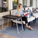 LIFETIME Stacking Compact Personal Folding Table, 30-Inch