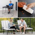 LIFETIME Stacking Compact Personal Folding Table, 30-Inch