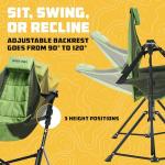 Wise Owl Outfitters Hammock Chair for Adults – Comfortable Portable Folding Rocking Camping Chair with Carry Bag – Great for Lawn, Campsite & Outdoors