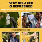 Wise Owl Outfitters Hammock Chair for Adults – Comfortable Portable Folding Rocking Camping Chair with Carry Bag – Great for Lawn, Campsite & Outdoors