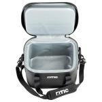 RTIC Ultra-Tough Soft Cooler 30 Can, Insulated Bag Portable Ice Chest Box for Lunch, Beach, Drink, Beverage, Travel, Camping, Picnic, Car, Trips, Floating Cooler Leak-Proof with Zipper, Black