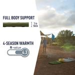 Sea to Summit Camp Plus Self-Inflating Foam Sleeping Mat for Camping, Rectangular - Large (79 x 25 x 3 inches)