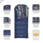 Teton Junior, 20 Degree Sleeping Bag. Finally, Sleeping Bag for Boys, Girls, All Kids, Warm and Comfortable; for All Camping Weather and Built to Last