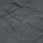 PO PO BEAR Zero Degree Sleeping Bag for Adults 100% Cotton Flannel Tall and Big (Black, 84" x 40" Right Zip)