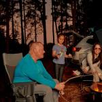 TIMBER RIDGE Oversized Heated Camping Chair for Outdoor Sports, High Back Padded Lawn Chair for Adults Support Up to 500lbs with Cup Holder, Side Pocket(Power Bank not Included)