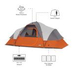 CORE 9 Person Extended Dome Tent - 16' x 9'