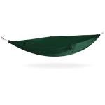 KAMMOK: Roo Single Hammock | Made from Strong & 100% Recycled Water Resistant Ripstop Fabric | Comfortable, Packable, Lightweight (Lifetime Adventure Grade Warranty), Pine Green