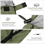 OBTANIM Sleeping Bags Portable Waterproof Camping Sleeping Bag for Adults Kids 4 Seasons Cold Weather or Warm Backpacking Hiking Mountaineering Indoor Outdoor Use (Green)