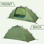 1-Person Backpacking Tent for 4-Season - Winter Waterproof Tent for One Person, Lightweight Camping Gear for Backpacking, Easy Set Up Cold Weather Essentials by Underwood Aggregator