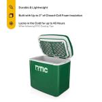 RTIC 8 QT Road Trip Personal Cooler, Small, Compact, Insulated, Portable Ice Chest Box for Food, Drink, Beverage, Beach, Camping, Picnic, Fishing, Boat, 12-Can Capacity, Apres Ski