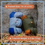 Haven Tent Original Lay-Flat Hammock Tent (Forest Green) – Comfortable Waterproof Camping Hammock with Mosquito Net – Includes Insulated Sleeping Pad & Rainfly