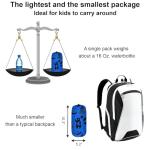 KidzAdventure Ultralight 3 Season Kids Sleeping Bag | 50F- 70F Indoor/Outdoor Sleeping Bag for Boys, Girls, Toddlers and Youth | Ultra Compact, Ideal for Camping and Sleepover