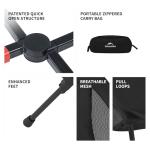 Naturehike YL01 Snap Camping Chair, 1 Second Setup Frame, 441lb Capacity, Portable Backpacking Chair with Storage Bag, Lightweight & Compact Folding Camp Chair for Backpacking Camping Fishing