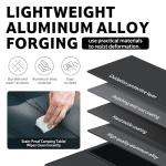 Naturehike YL01 Portable Camping Table, Lightweight Folding Backpacking Table for Camping, Hiking, Tailgating, Picnics, Beach, Travel