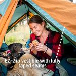 Kelty Wireless Freestanding Camping Tent, 2 4 or 6 Person Size, Huge Interior and Peak Height, Intuitive and Fast to Pitch, Color Coded Setup, 2 Door 2 Vestibule (2-Person)