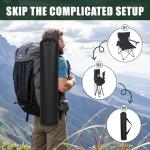 Lightweight Camping Chair for Adults and Teens, 264LBS Capacity Foldable Portable Chair with Carrying Bag, Compact Design for Camping, Beach, Picnic and Outdoor Activities