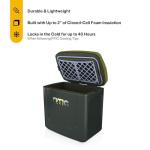 RTIC 8 QT Road Trip Personal Cooler, Small, Compact, Insulated, Portable Ice Chest Box for Food, Drink, Beverage, Beach, Camping, Picnic, Fishing, Boat, 12-Can Capacity, Deep Woods