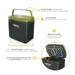 RTIC 8 QT Road Trip Personal Cooler, Small, Compact, Insulated, Portable Ice Chest Box for Food, Drink, Beverage, Beach, Camping, Picnic, Fishing, Boat, 12-Can Capacity, Deep Woods