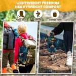 NATUREFUN Ultra-Light Travel Camping Hammock | 300kg Load Capacity,Breathable,Quick-Drying Portable Hammock(275 x140cm) | 2 x Premium Carabiners,2 x Nylon Slings Included | Outdoor Indoor Garden