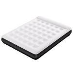 COMMOUDS Queen Air Mattress with Built-in USB Rechargeable Air Pump, 8" Raised Blow up Mattress with Built-in Pillow, Portable Inflatable Mattress, Air Bed for Camping, Travel, Home and Guest