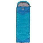 SWTMERRY Sleeping Bag 3 Seasons (Summer, Spring, Fall) Warm & Cool Weather - Lightweight,Waterproof Indoor & Outdoor Use for Camping Hiking, Backpacking and Survival (Sky Blue)