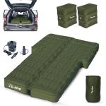 D-Hive Unbeatable Durability SUV Air Mattress for Car Camping, Durable Extra Thick 300D Oxford Fabric, Quick Easy Set-Up w/Electric Pump, Car Bed Mattress, Forrest Green