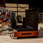 GasOne XL Portable Charcoal Grill – 24.5 x 18.5-inch Foldable Barbecue Grill Briefcase with Lid – Lightweight and Compact Charcoal Smoker for Camping, Garden, Beach, Backyard – No Assembly